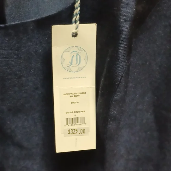 SOLD 🪻🎀👗🎀🪻PRICE DROP TODAY ONLY  🎀👗🎀NWT BEAUTIFUL DRAPER JAMES DRESS - Picture 5 of 10